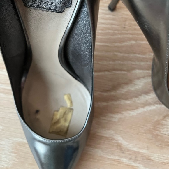 Dior Metallic Pointed Toe Heels size 37 - Picture 2 of 4